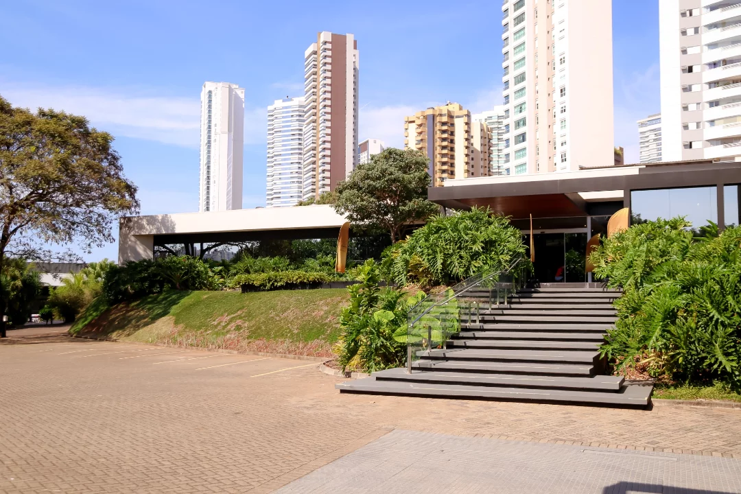 Entrada do Espaço Alpha Prime em Londrina